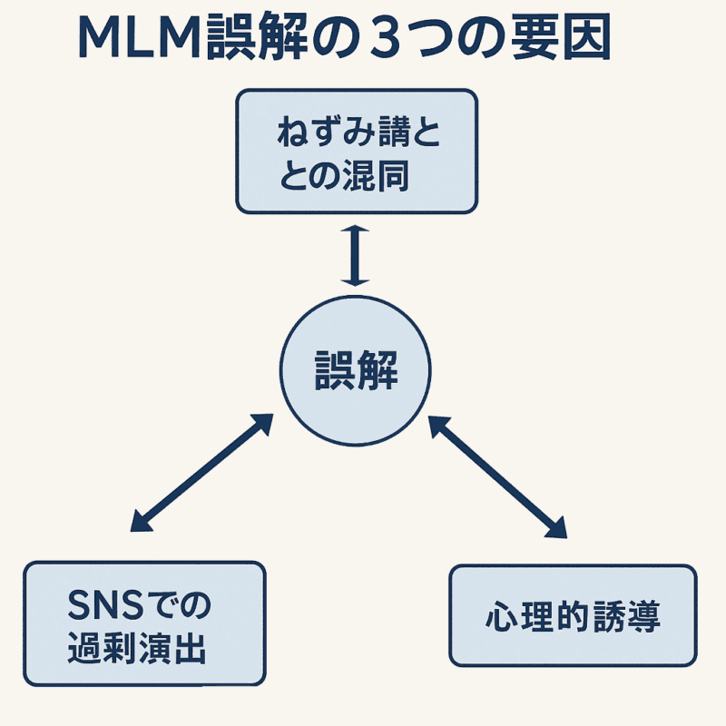 MLMが誤解を生む3つの理由
