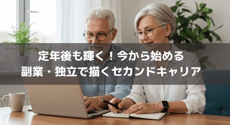 定年後も輝く！今から始める副業・独立で描くセカンドキャリア