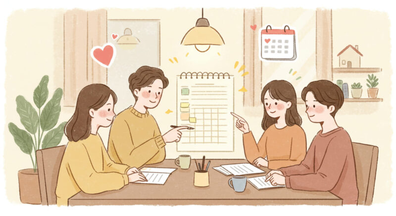 心と家族を巻き込む準備術