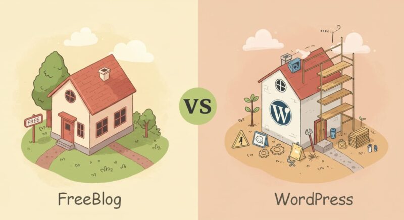 無料ブログとWordPressの違いと注意点
