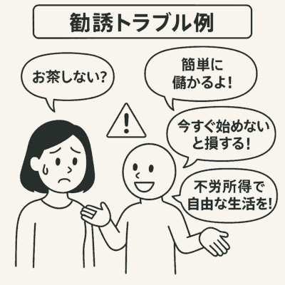 勧誘トラブル例